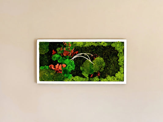 Quadro Vegetale Stabilizzato Red Eucalipto
