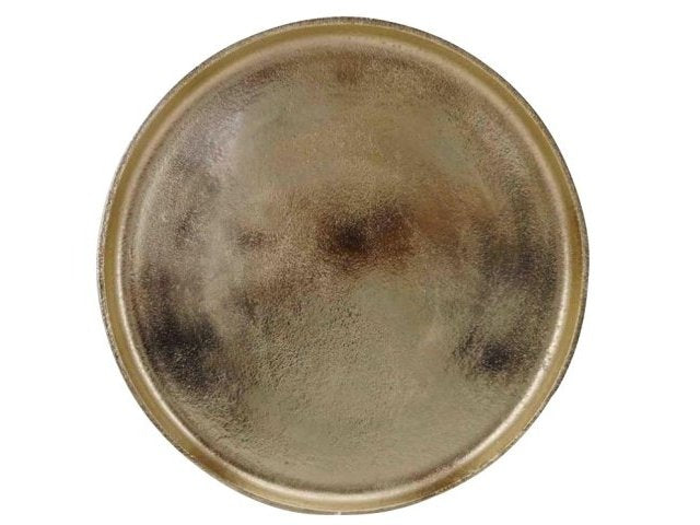 Metal saucer
