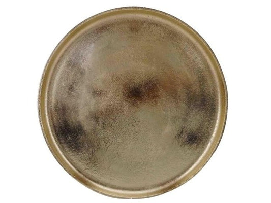 Metal saucer